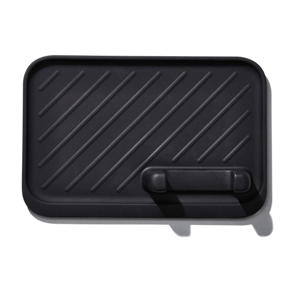 Encontraproduto.com.br - Descanso para Churrasco em Silicone 26x15cm OXO Preto