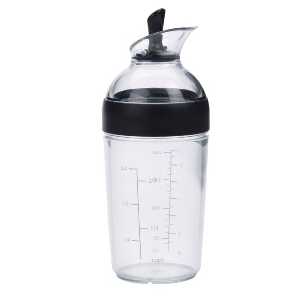Encontraproduto.com.br - Galheteiro Misturador para Molho com Medida em Acrílico 250ml OXO
