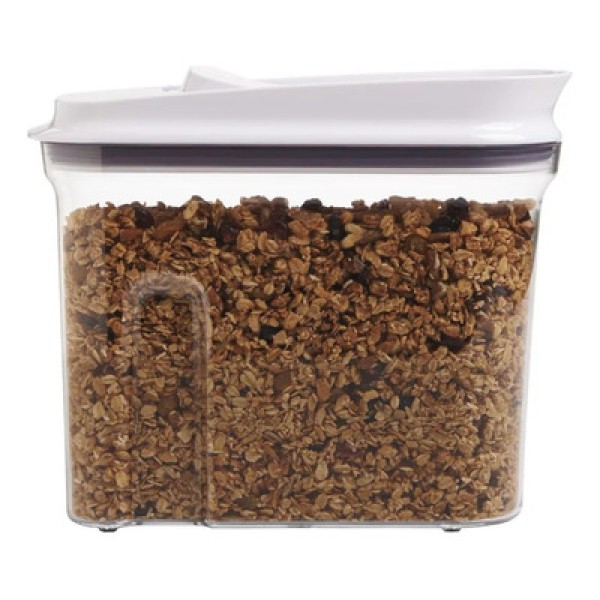 Encontraproduto.com.br - Pote para Cereal com Tampa Hermética 2,3 Litros Pop OXO