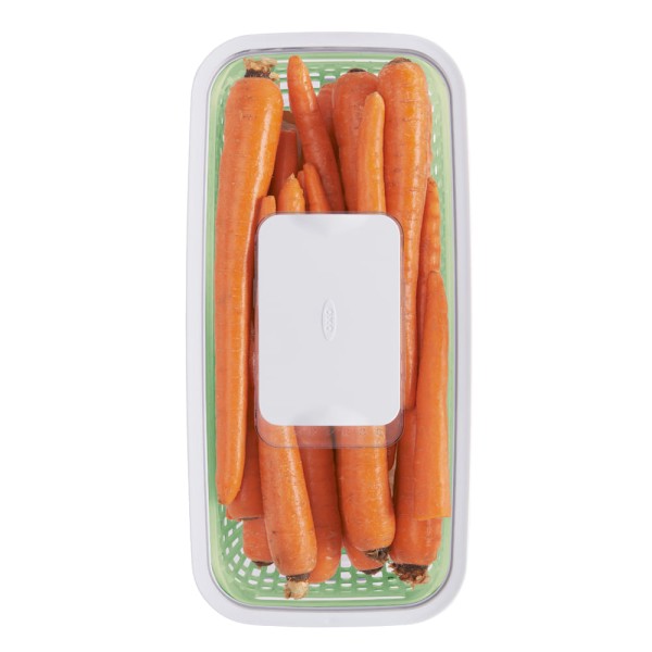 Encontraproduto.com.br - Pote Retangular com Filtro de Carvão 4,7 Litros Greensaver OXO