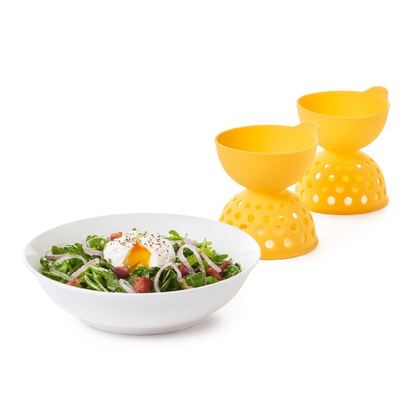 Encontraproduto.com.br - Utensílios para Ovo Poché 2 Peças OXO em Silicone