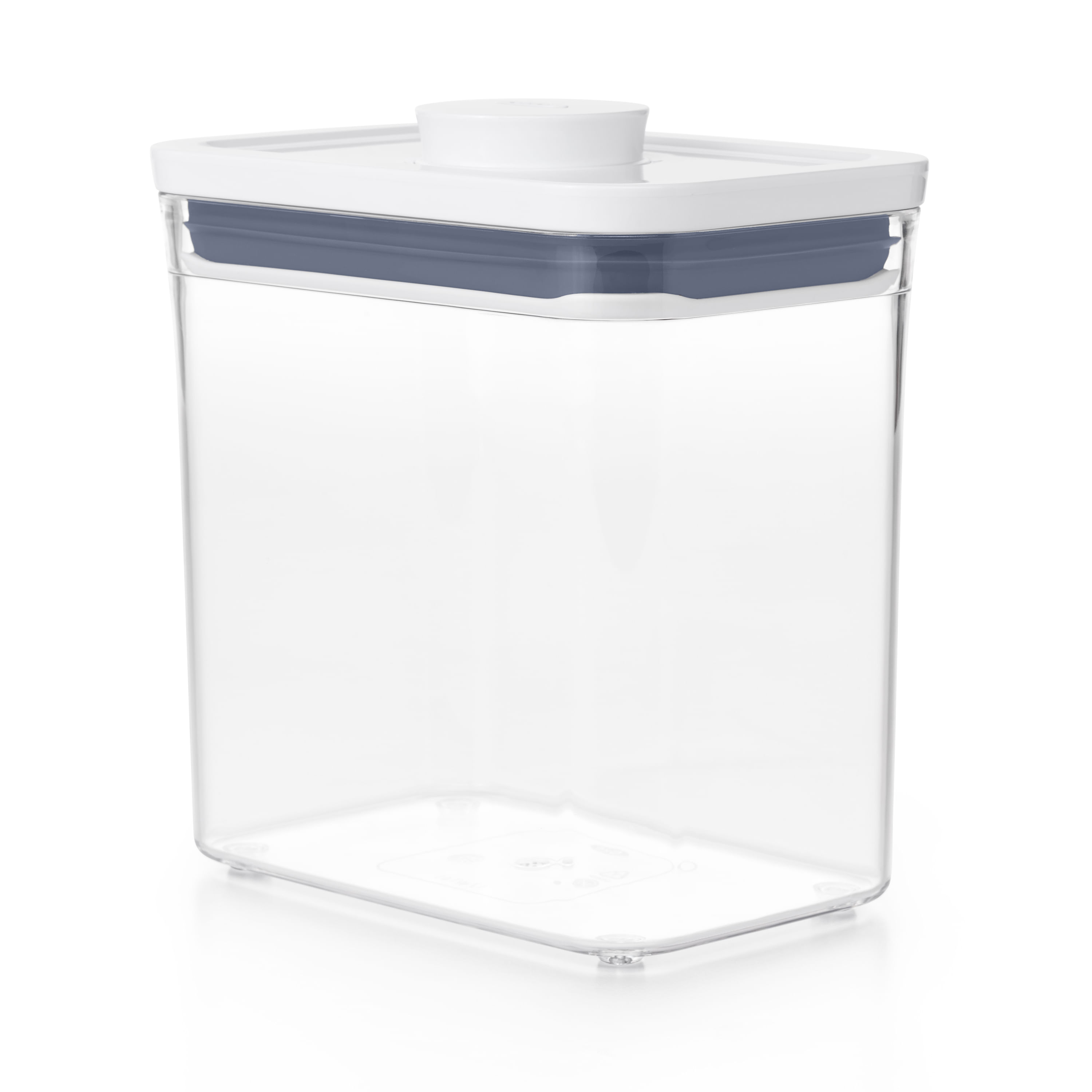 Encontraproduto.com.br - Pote hermético retangular Oxo Pop 15,7x10,6x17,6cm 1,6 litro