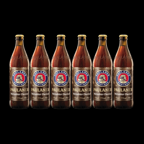 Kit Paulaner Weissbier Dunkel Garrafa