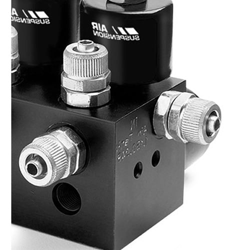 Encontraproduto.com.br - 1 Bloco De Valvulas 8mm Para Suspensão Ar 8v-saveiro G3