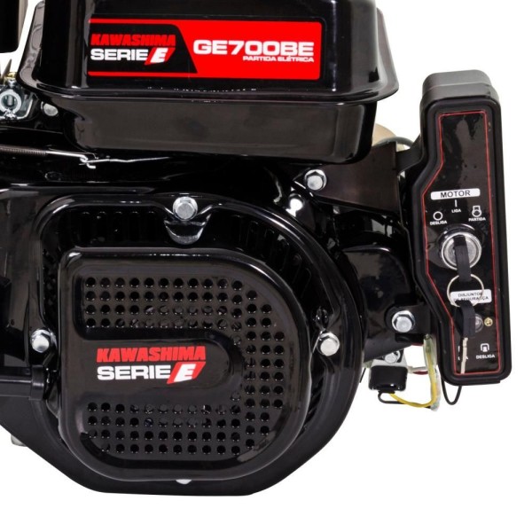 Encontraproduto.com.br - Motor Potente 7hp 208cc 4t à Combustão Para Moenda De Cana
