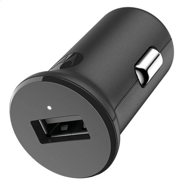 Carregador Veicular Motorola Turbo Power 15W 100-240V Preto