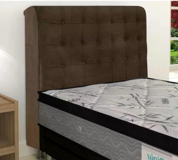 Encontraproduto.com.br - Cabeceira Solteiro 90cm Damares ID Milani Store
