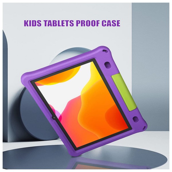 Encontraproduto.com.br - Tablet Infantil 10 Educativo com Controle de Pais, WiFi e Câmera Dupla, 3GB 64GB, BaKEN, Roxo