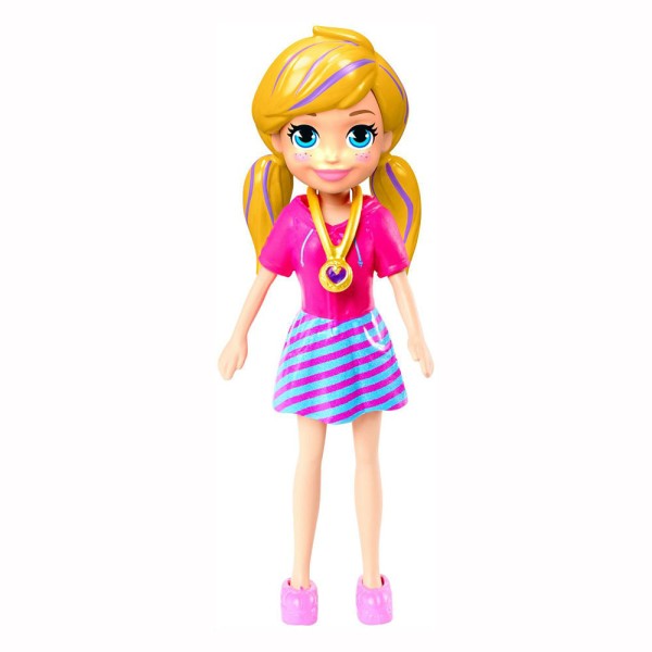Encontraproduto.com.br - Polly Pocket Happy Hour Saia Listrada - Mattel
