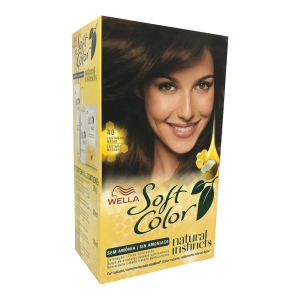 Encontraproduto.com.br - Tinta de Cabelo Soft Color - Castanho Médio 40