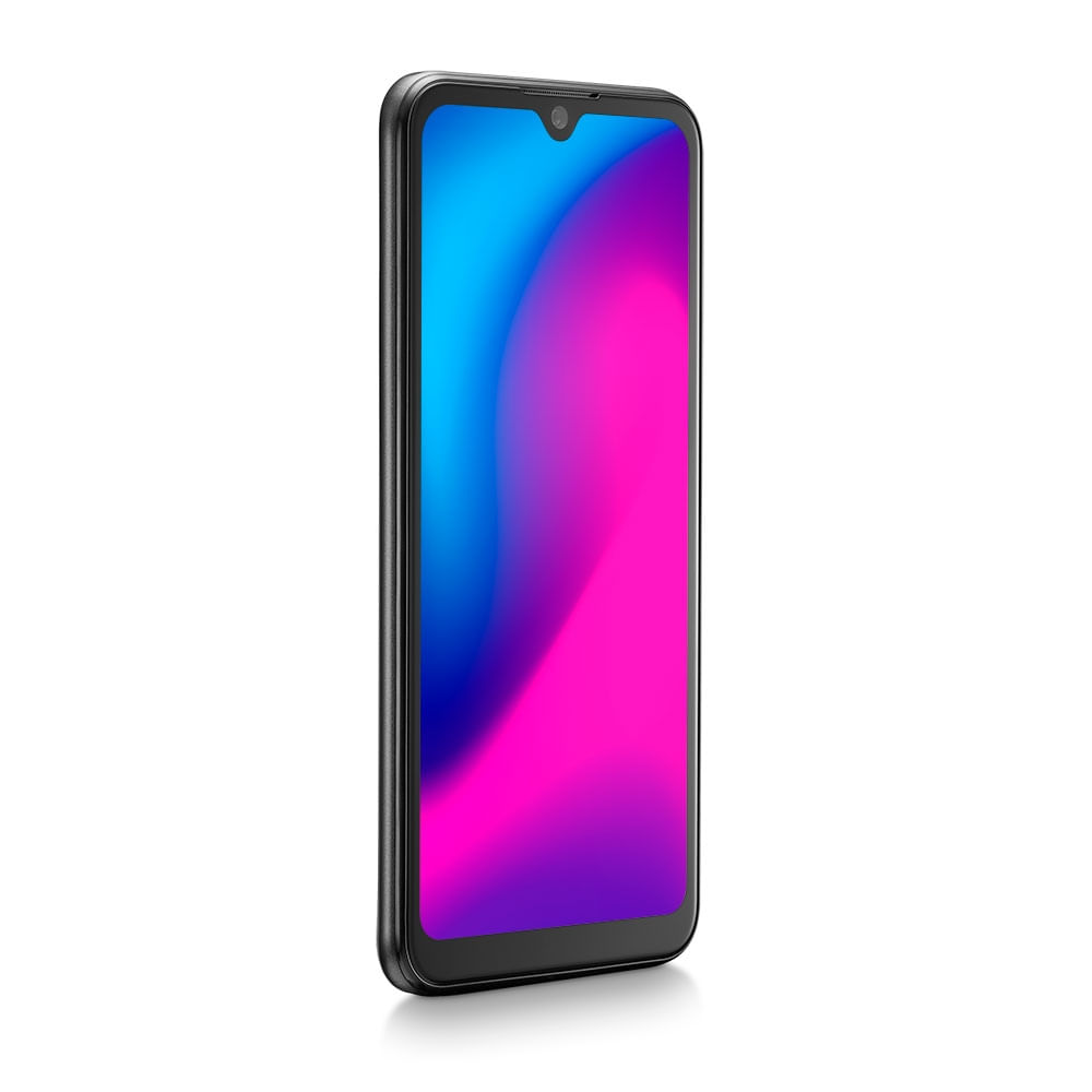 Encontraproduto.com.br - Smartphone Multilaser G 2 4G 32GB Wi-Fi 6.1 pol. Dual Chip 2GB RAM Android 11 (Go edition) Quad Core - Preto - P9154OUT [Reembalado]