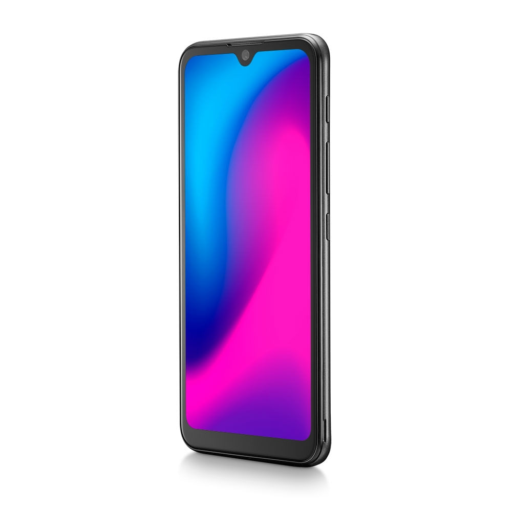 Encontraproduto.com.br - Smartphone Multilaser G 2 4G 32GB Wi-Fi 6.1 pol. Dual Chip 2GB RAM Android 11 (Go edition) Quad Core - Preto - P9154OUT [Reembalado]