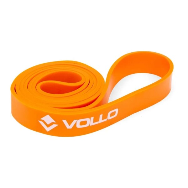 Encontraproduto.com.br - Faixa Elástica Vollo Super Band Extensor Nível Médio 32Mm Unissex - Laranja