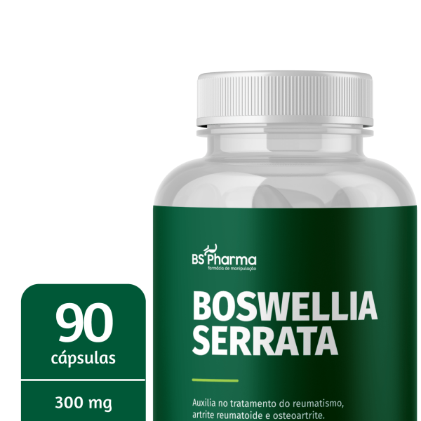 Encontraproduto.com.br - Boswellia Serrata 300 mg 90 cápsulas BS Pharma