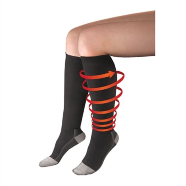 Encontraproduto.com.br - Meias de Compressão para Vôos Unisex Tam 37-40 Uriel