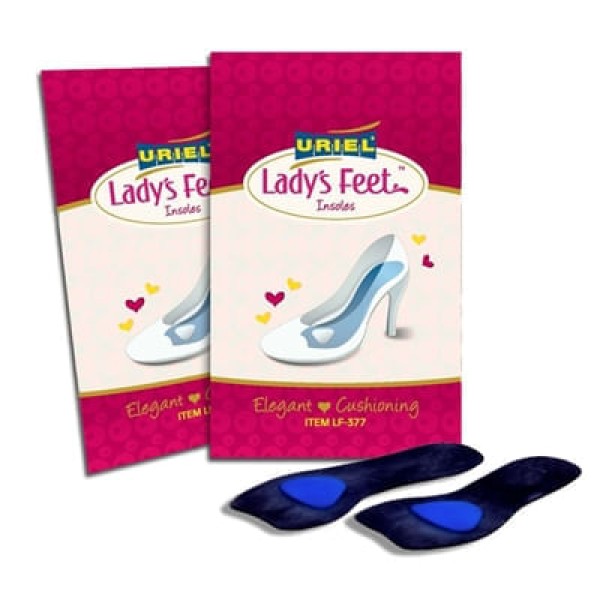 Encontraproduto.com.br - Palmilha para Calcanhar e Dedos Tam G Lady´s Feed Uriel