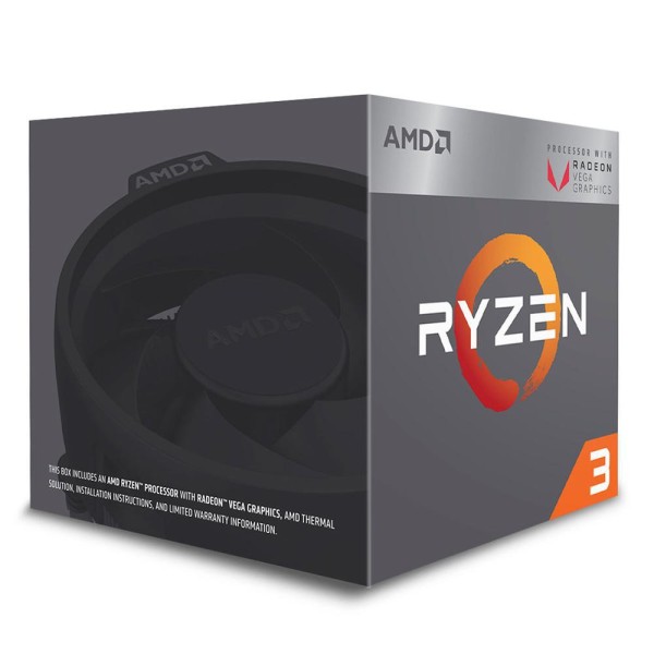 Encontraproduto.com.br - Processador AMD Ryzen 3 2200G, 3.5GHz (3.7GHz Max Turbo) AM4, 4 Núcleos, Radeon Vega 8 Graphics - YD2200C5FBBOX