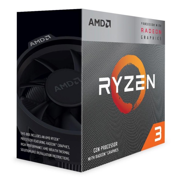 Encontraproduto.com.br - Processador AMD AM4 Ryzen 3 3200G 3.6GHZ 4 Core Cache 4MB YD3200C5FHBOX (MP)