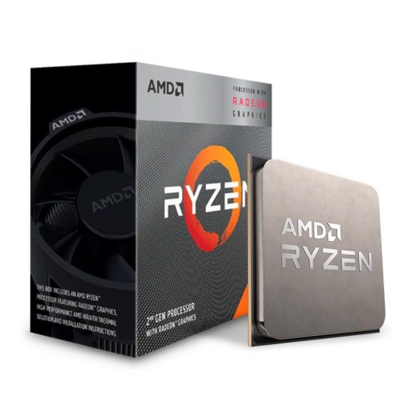 Encontraproduto.com.br - Processador AM4 Ryzen 3 3200G 3.6Ghz 4 core Cache 4Mb YD3200C5FHBOX - AMD