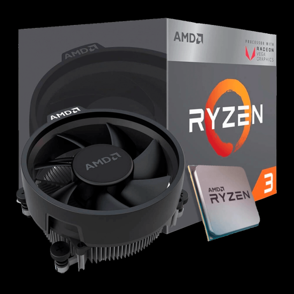 Encontraproduto.com.br - Processador AM4 Ryzen 3 3200G 3.6Ghz 4 core Cache 4Mb YD3200C5FHBOX - AMD