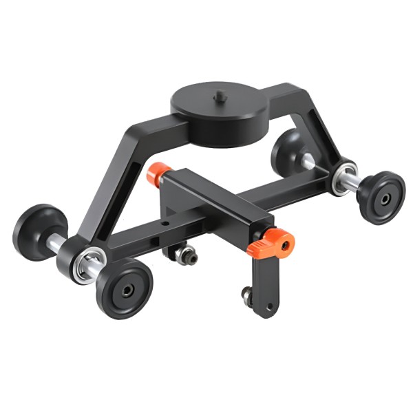 Carrinho Dolly para Slider SK-DA01 para Câmeras e Filmadoras