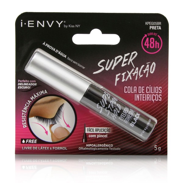 Cola Super Fixação 48h First Kiss - Cola de Cílios Inteiriços