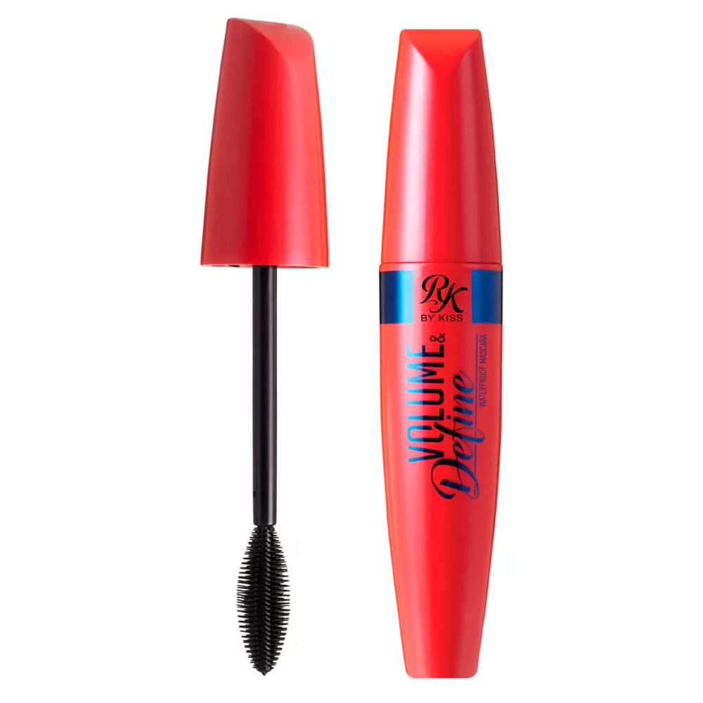 Encontraproduto.com.br - RK By Kiss Volume & Define Waterproof First Kiss - Máscara para Cílios