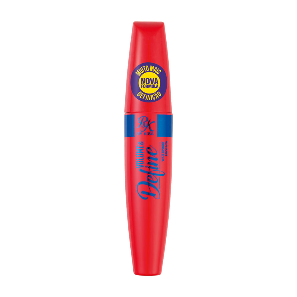 Encontraproduto.com.br - RK By Kiss Volume & Define Waterproof First Kiss - Máscara para Cílios