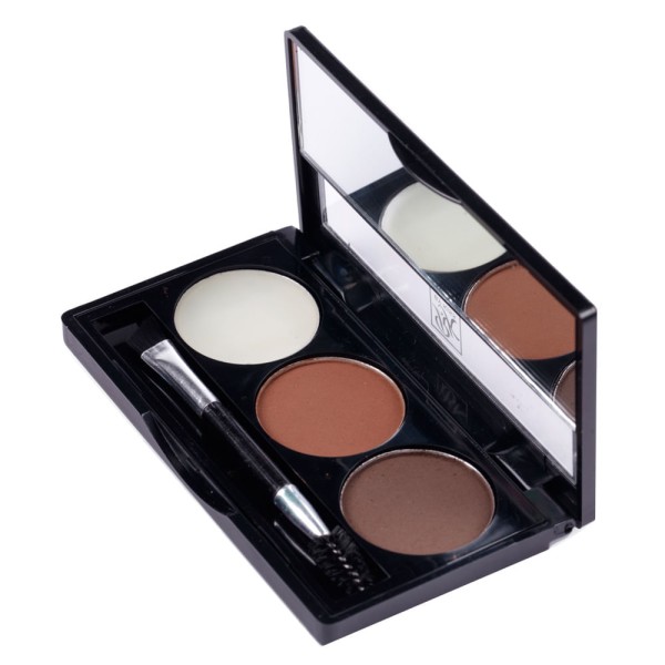 Encontraproduto.com.br - Kit de Sobrancelha Go Brow Ruby Kisses Chocolate Brown