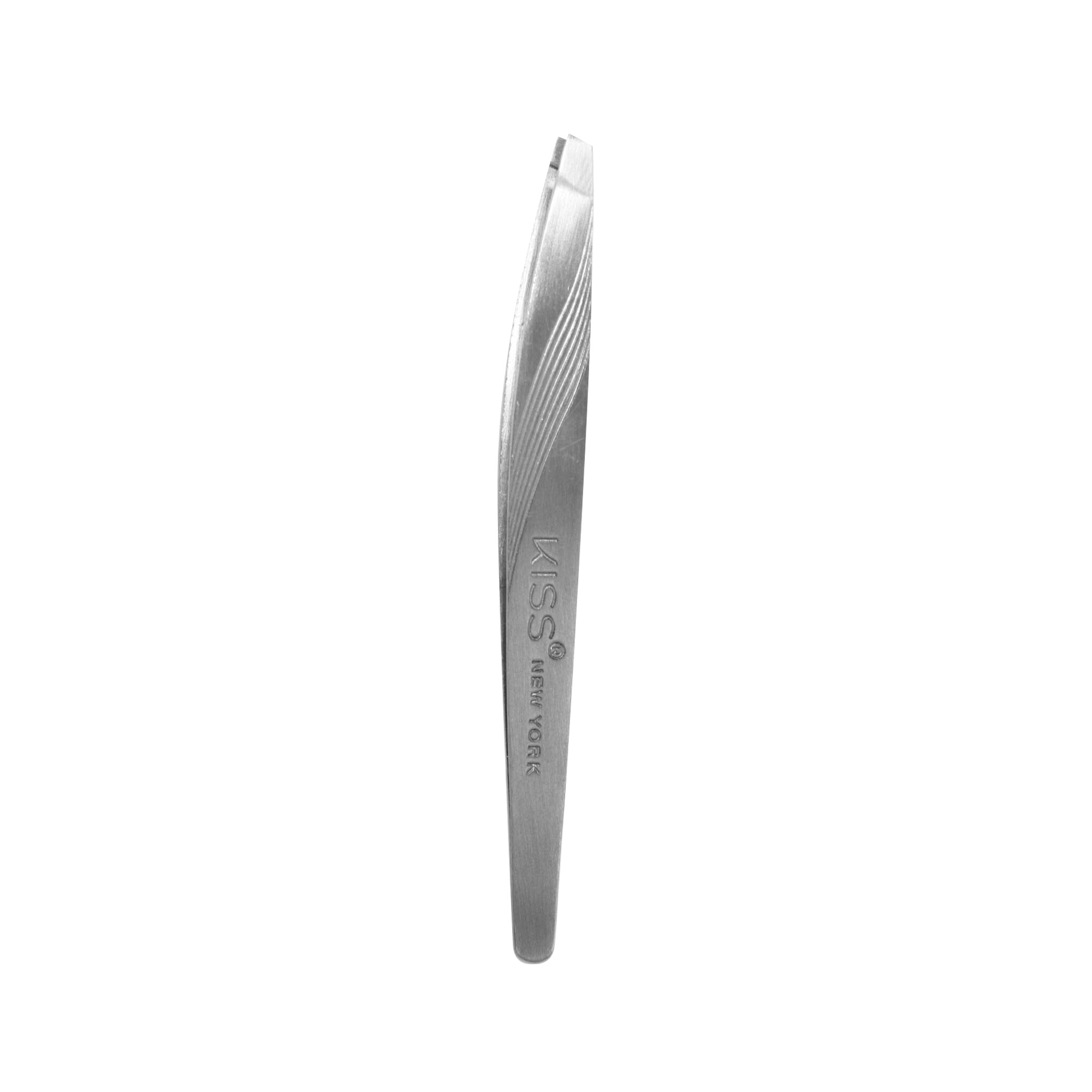 Encontraproduto.com.br - Pinça Ponta Diagonal Premium Kiss NY - Slant Tweezer