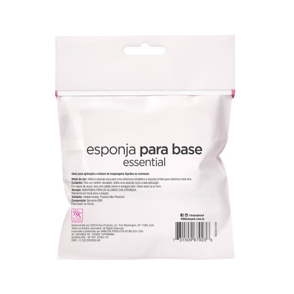 Encontraproduto.com.br - Esponja Rk By Kiss Para Base Essential