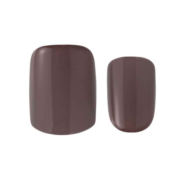 Encontraproduto.com.br - Unhas Autocolantes Kiss Ny Impress Extra Quadrado Curto