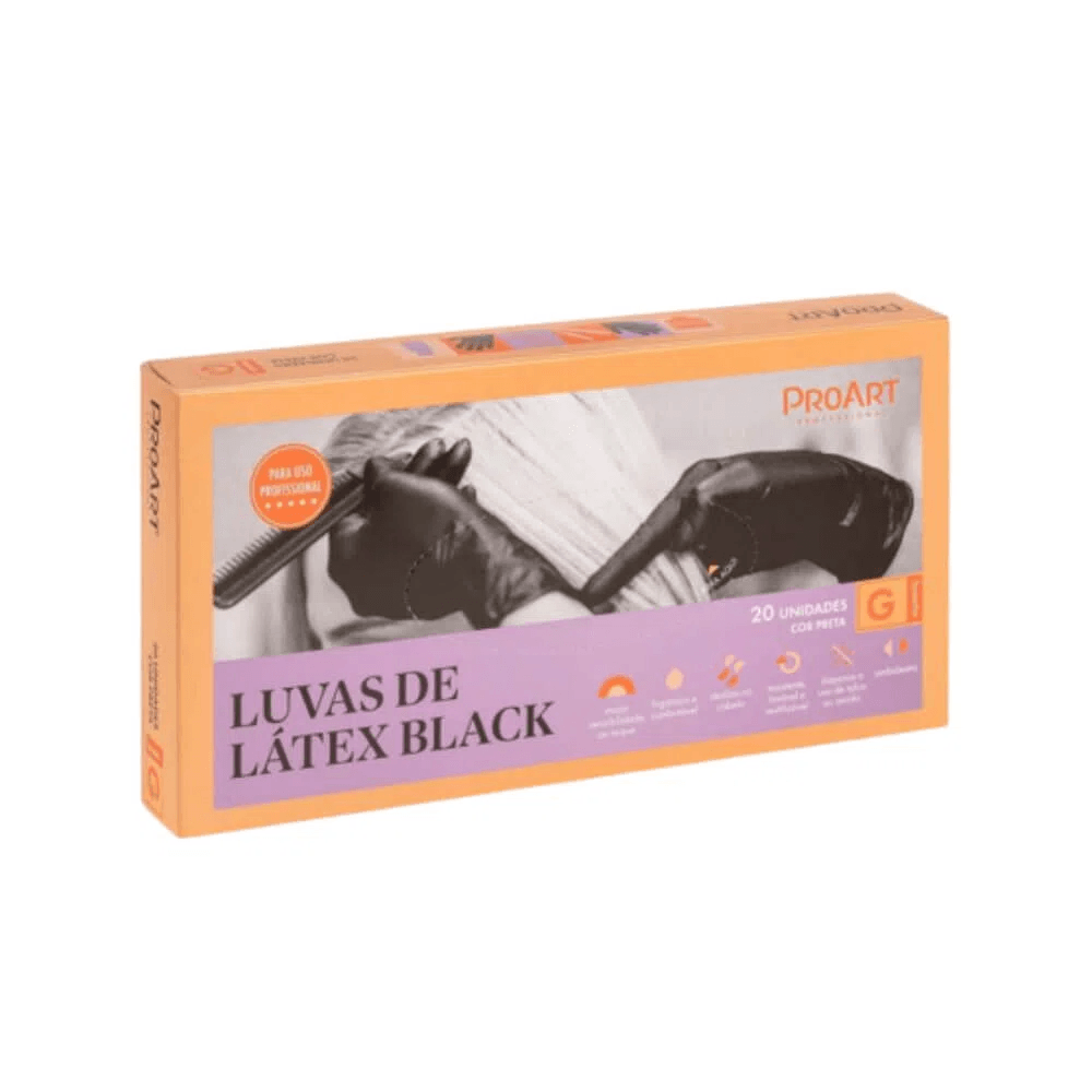 Encontraproduto.com.br - Luva de Látex Grande com 20 unidades - ProArt