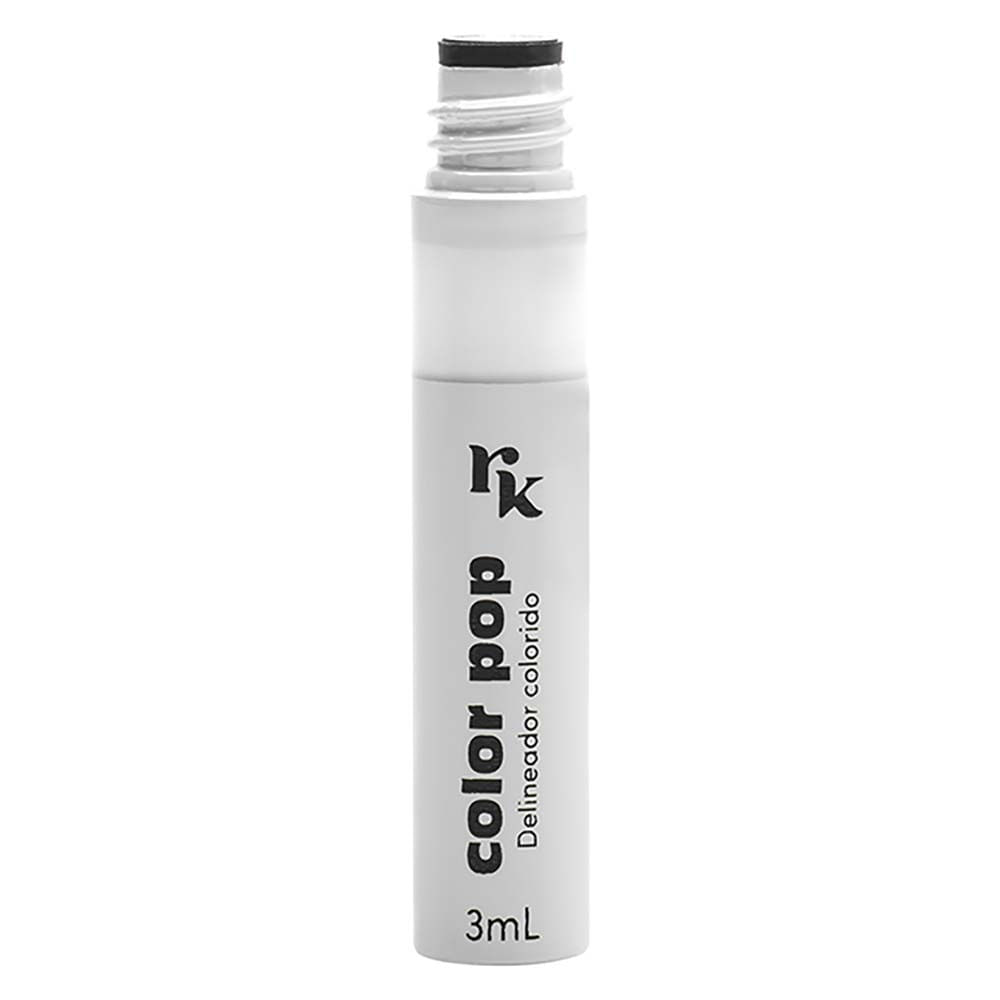 Encontraproduto.com.br - Delineador Colorido Branco Color Pop - Rk By Kiss