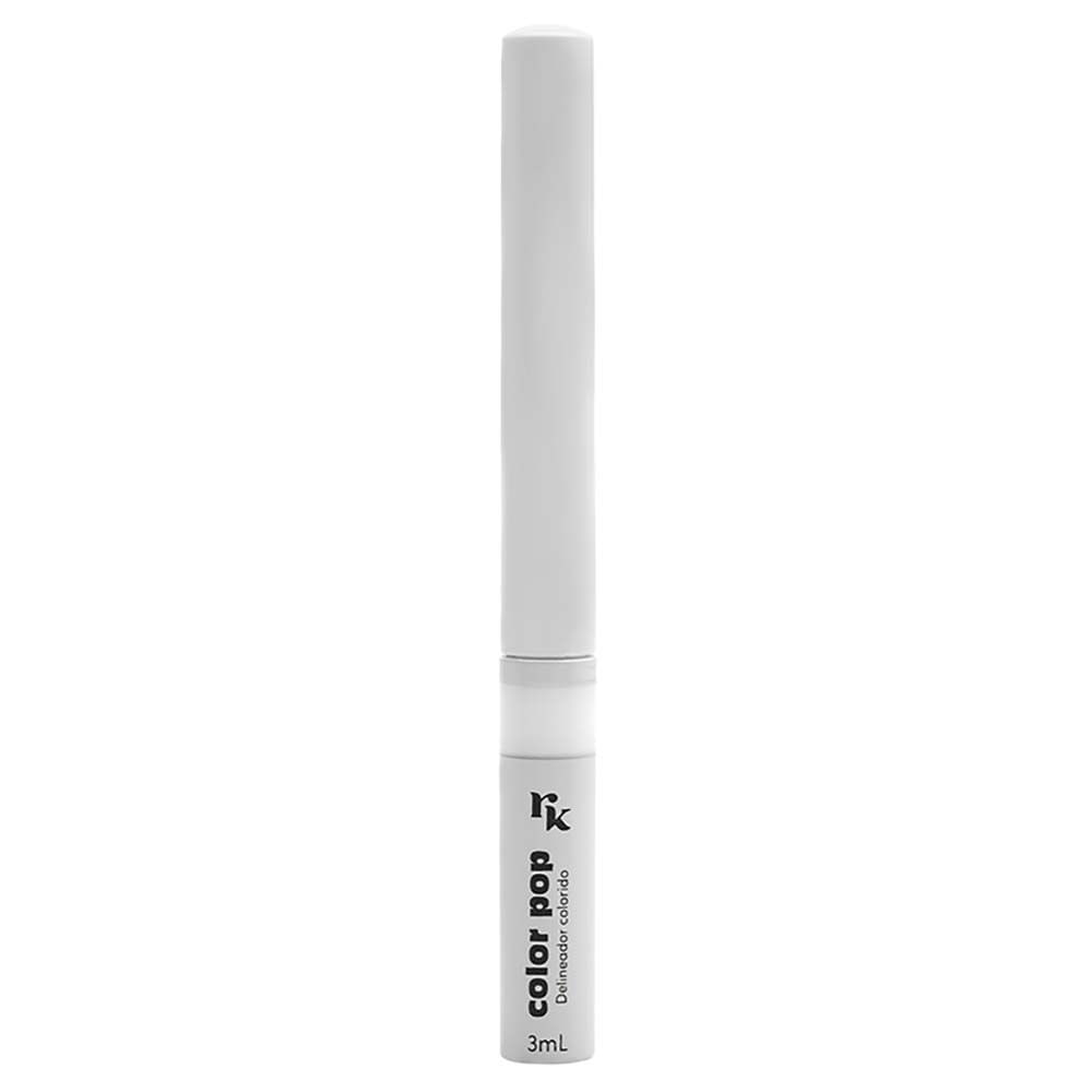 Encontraproduto.com.br - Delineador Colorido Branco Color Pop - Rk By Kiss