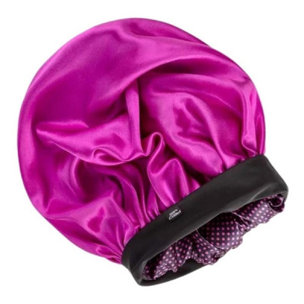 Encontraproduto.com.br - Touca de Cetim ProArt Dupla Camada GG Rosa 1un