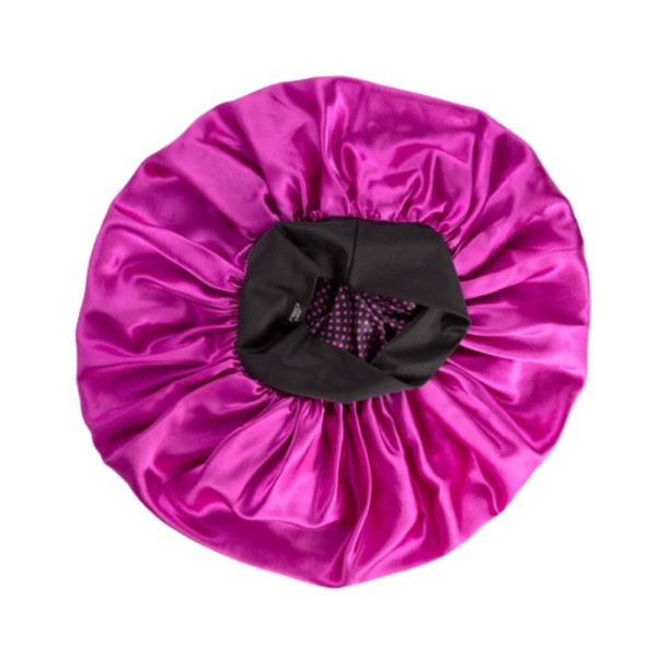 Encontraproduto.com.br - Touca de Cetim ProArt Dupla Camada GG Rosa 1un