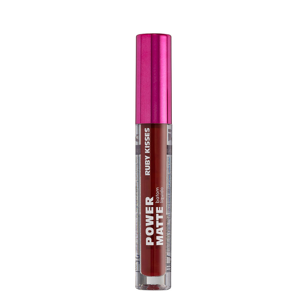 Encontraproduto.com.br - Batom Líquido Ruby Kisses Power Matte Dark Mood