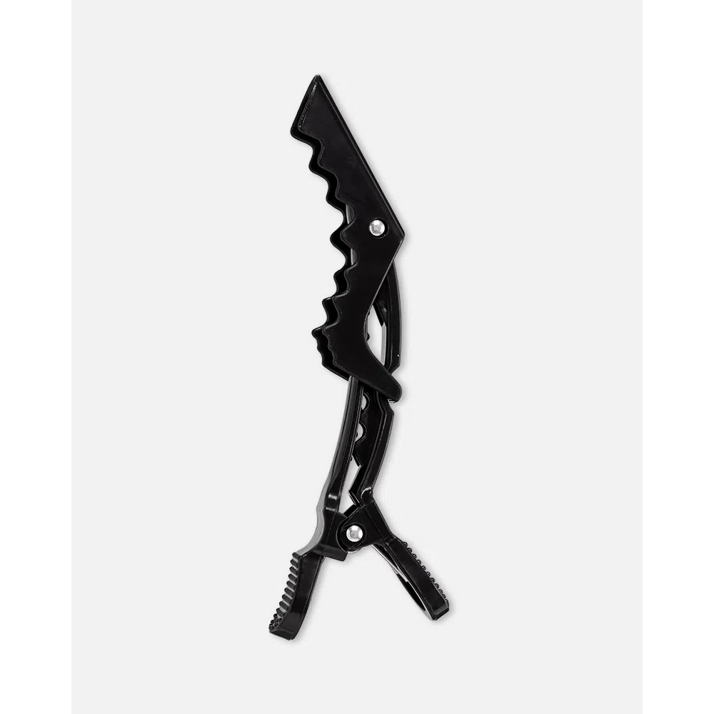 Encontraproduto.com.br - Clips ProArt Crocodilo Profissional Preto (5 Unidades)