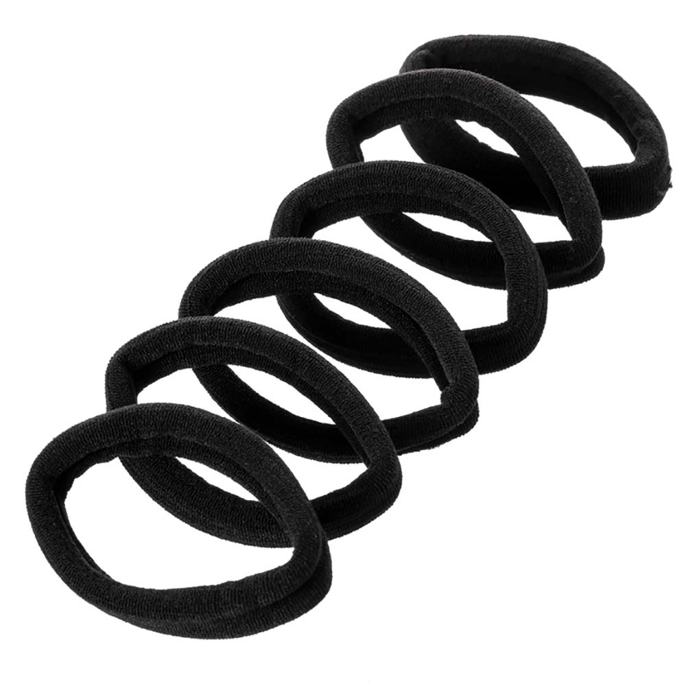 ELASTICO P/CABELO PROART PRETO C/6UN