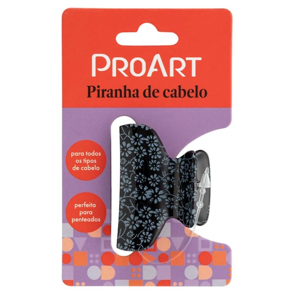 Presilha Proart Estampa de Florzinha