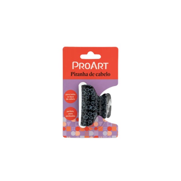 Encontraproduto.com.br - Presilha Proart Estampa de Florzinha