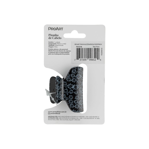 Encontraproduto.com.br - Presilha Proart Estampa de Florzinha