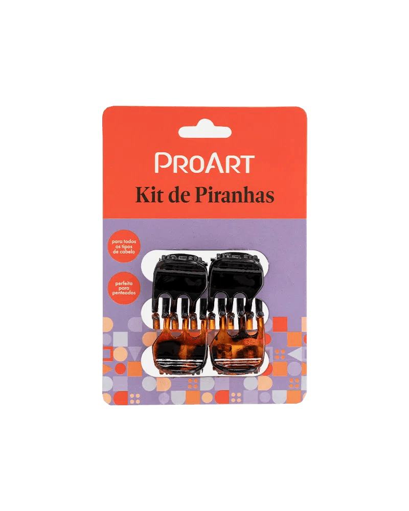 Encontraproduto.com.br - Proart Kit Com 4 Presilhas Medias