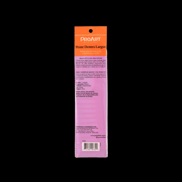 Encontraproduto.com.br - Pente de Cabelo Proart Dentes Largos