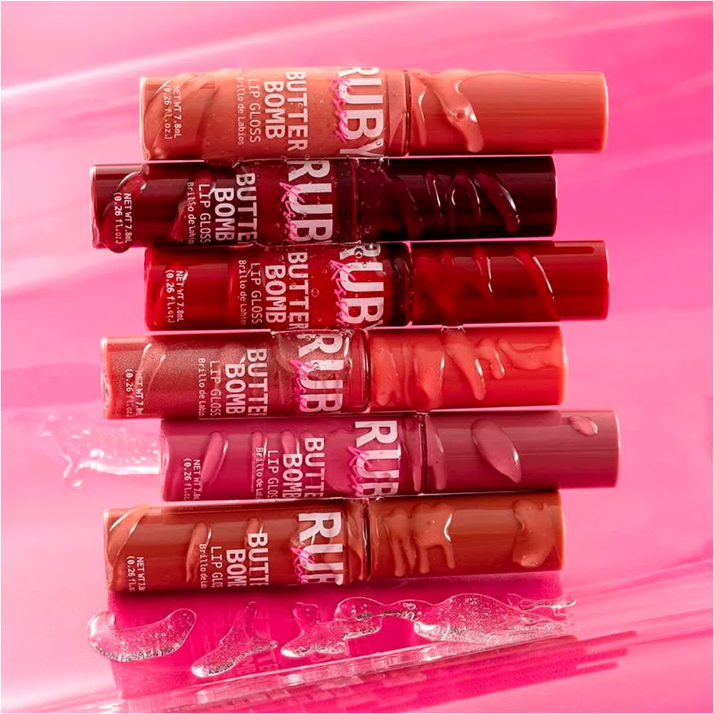Encontraproduto.com.br - Gloss Labial RK Ruby Kisses Butter Bomb Savage