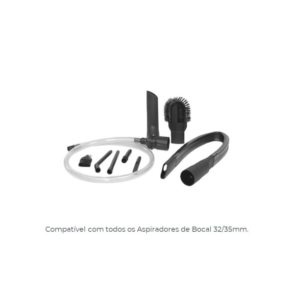 Encontraproduto.com.br - Kit Bocais Para Aspiradores De Pó 32/35mm Menalux