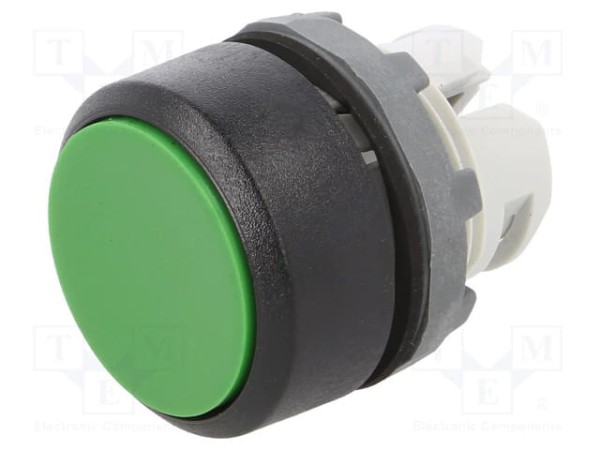 MP110G Cabeçote Botão De Impulso Verde, ABB