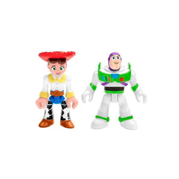 Encontraproduto.com.br - Imaginext Toy Story 4 Buzz Lightyear e Jessie - Mattel