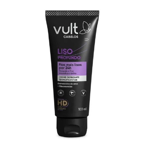 Encontraproduto.com.br - Creme Defrizante Lisos Profundo 100Ml Vult
